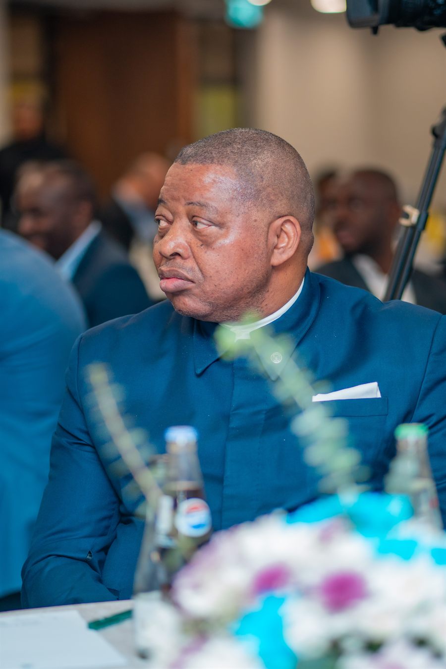 The Chairman following the session