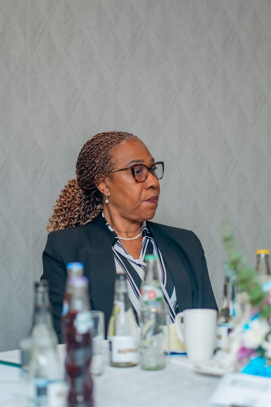 Guest at the round-table discussion